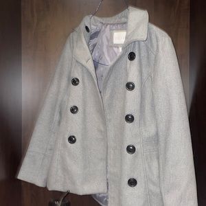 Grey Dress Coat